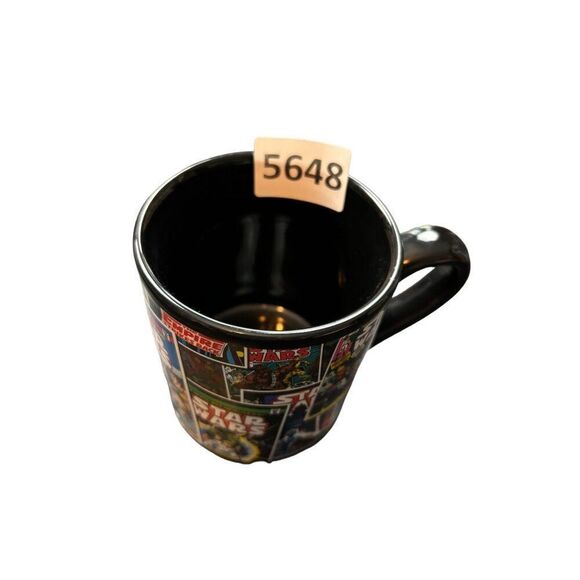 Star Wars Ceramic Mug Black Multi-Color Comic Book Design 11 oz - Picture 5 of 7